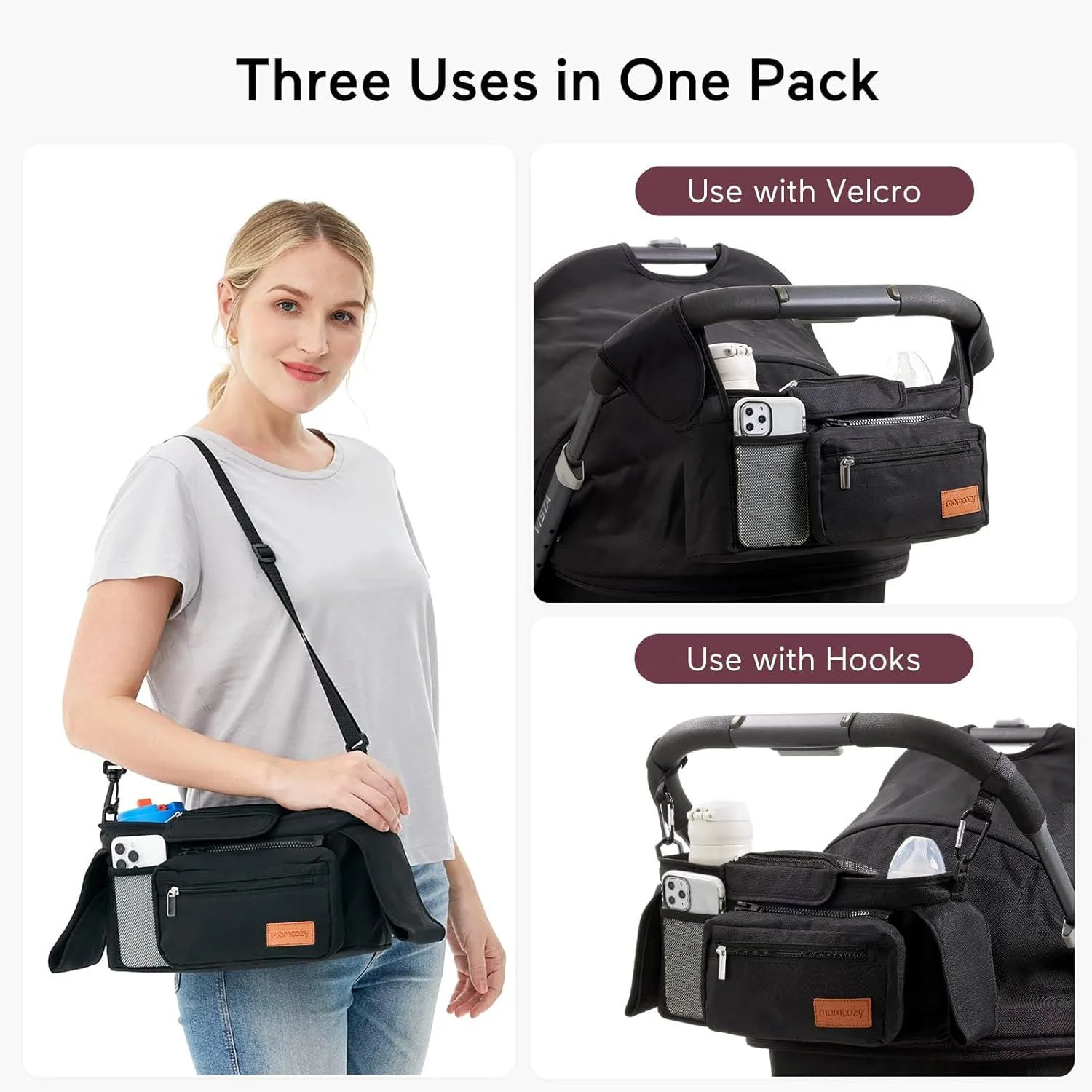 Organizator pentru carucior Momcozy Universal foto
