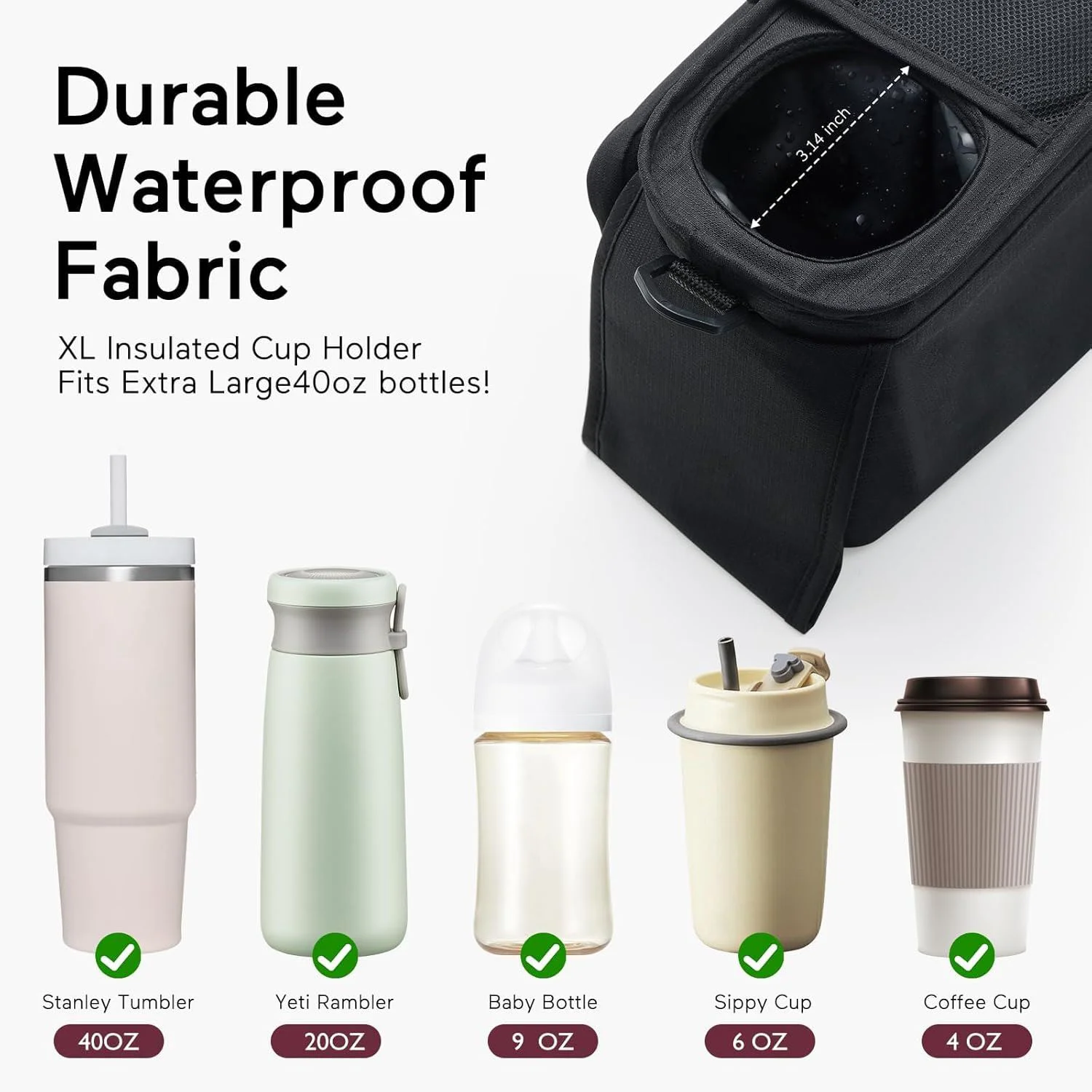Organizator pentru carucior Momcozy Universal foto