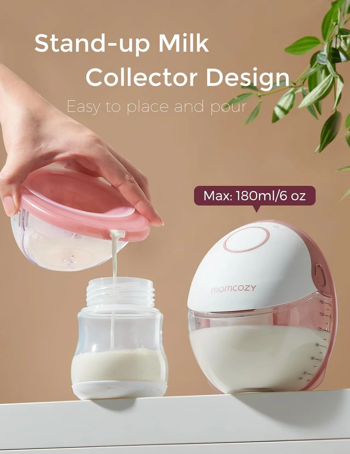 Pompa de san electrica dubla hands-free Momcozy M6 Red foto