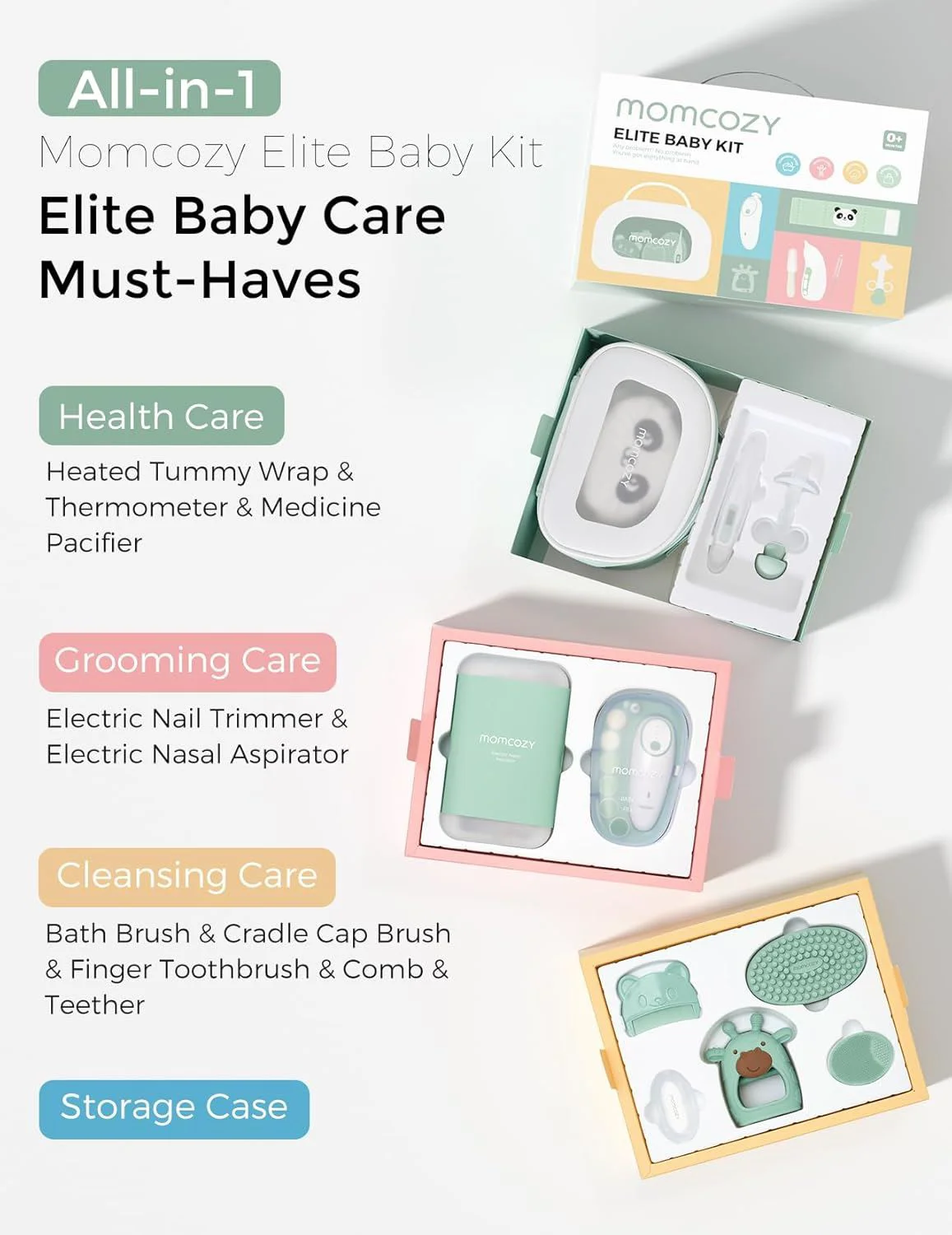 Набор для ухода за младенцем Momcozy All-in-1 Elite foto