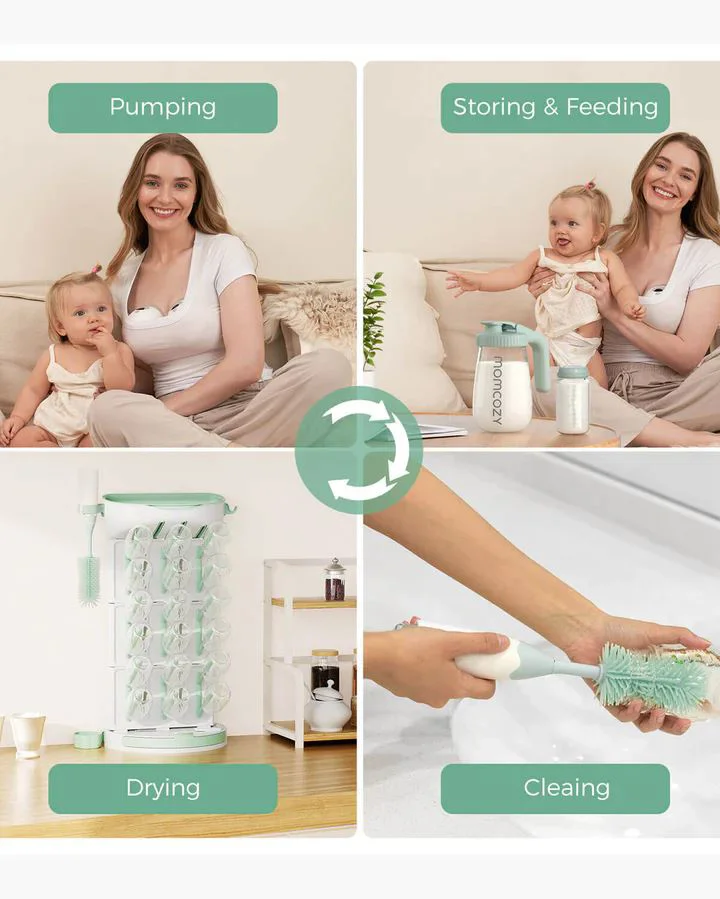 Сушилка для 18 бутылочек Momcozy Large foto