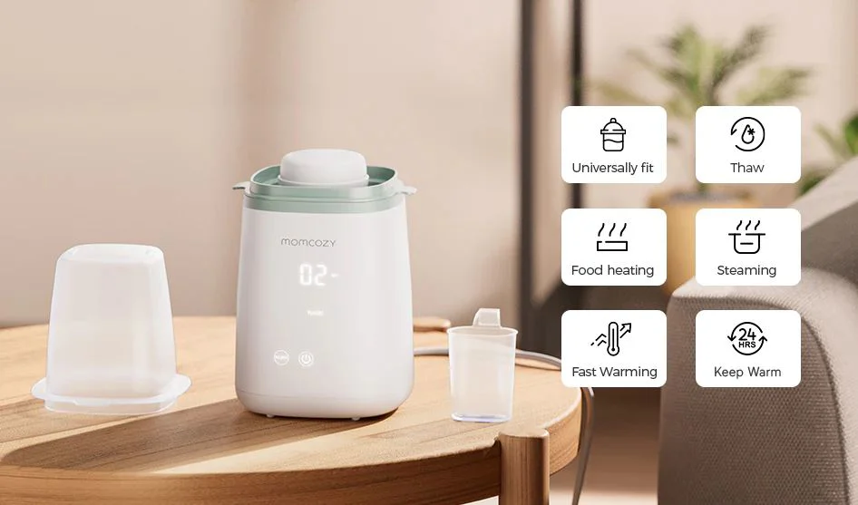 Incalzitor pentru biberoane rapid 6 in 1 Momcozy foto