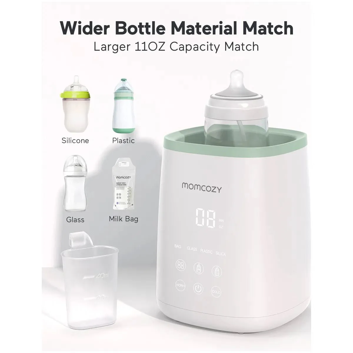 Incalzitor pentru biberoane rapid 6 in 1 Momcozy foto