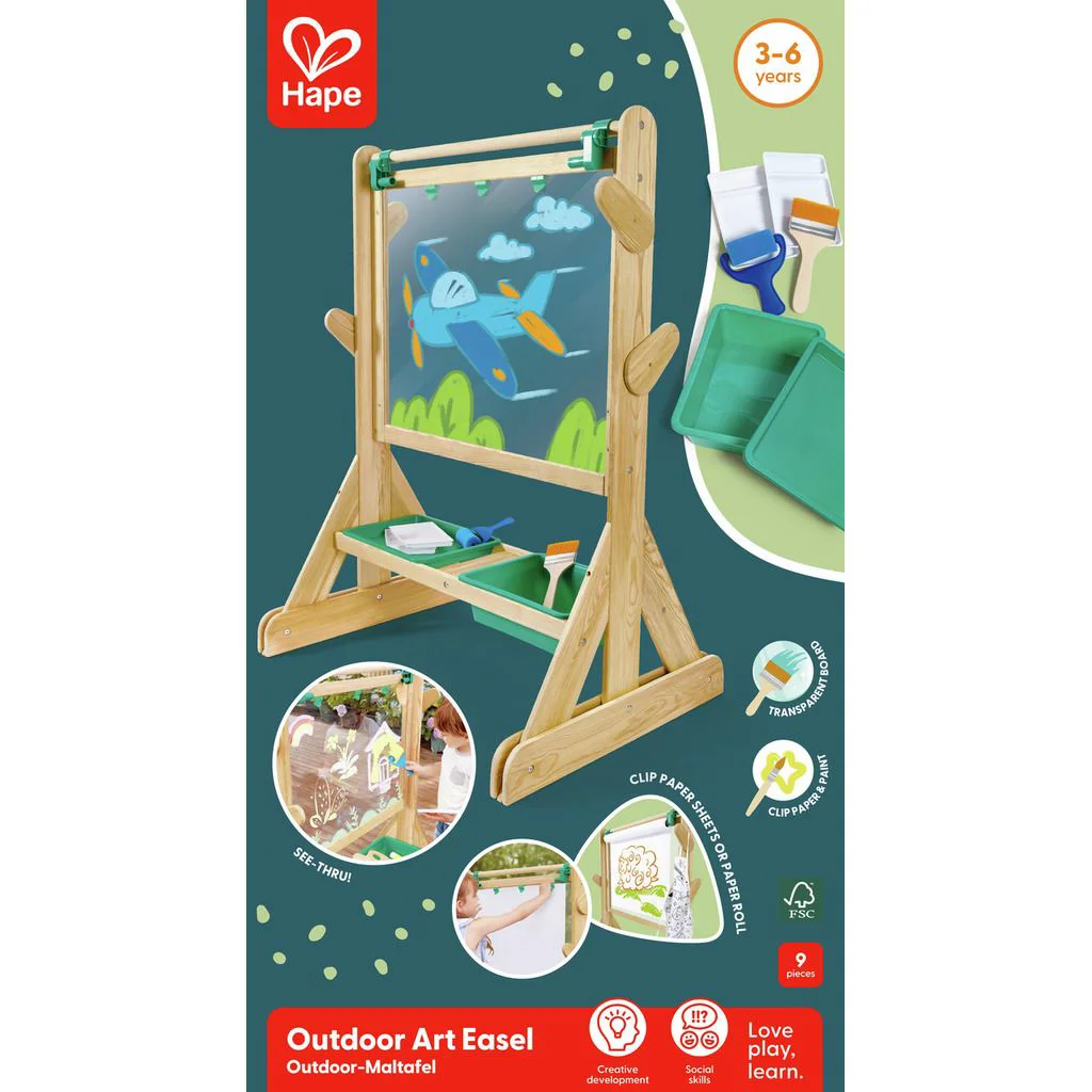 Игровой набор Hape – Уличный мольберт foto