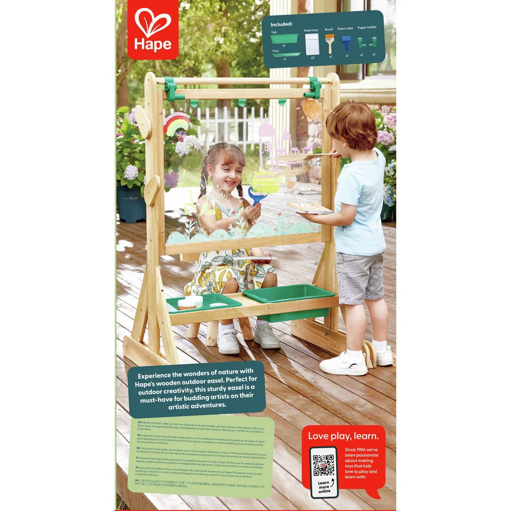Игровой набор Hape – Уличный мольберт foto