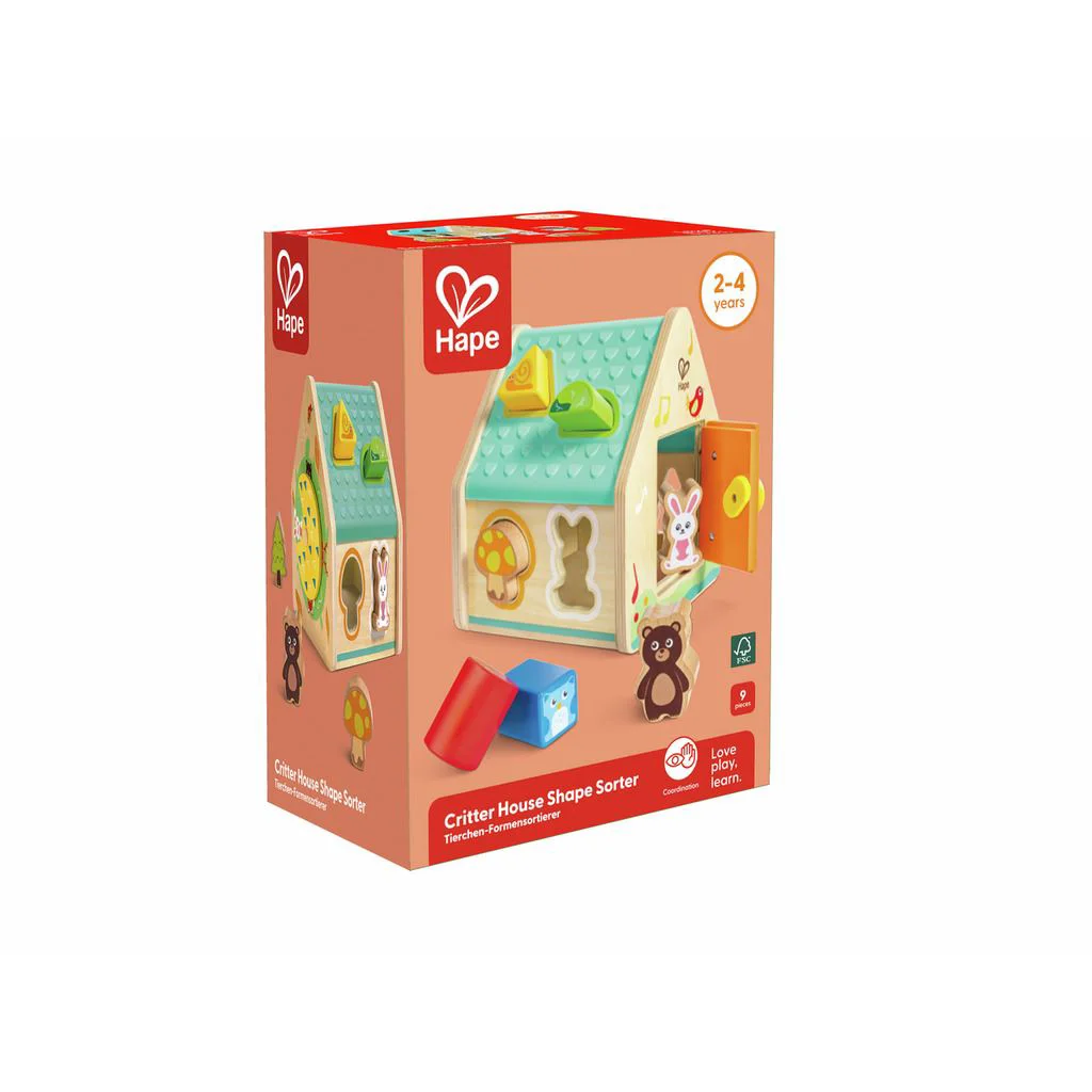 Игровой набор Hape – Домик с формами foto