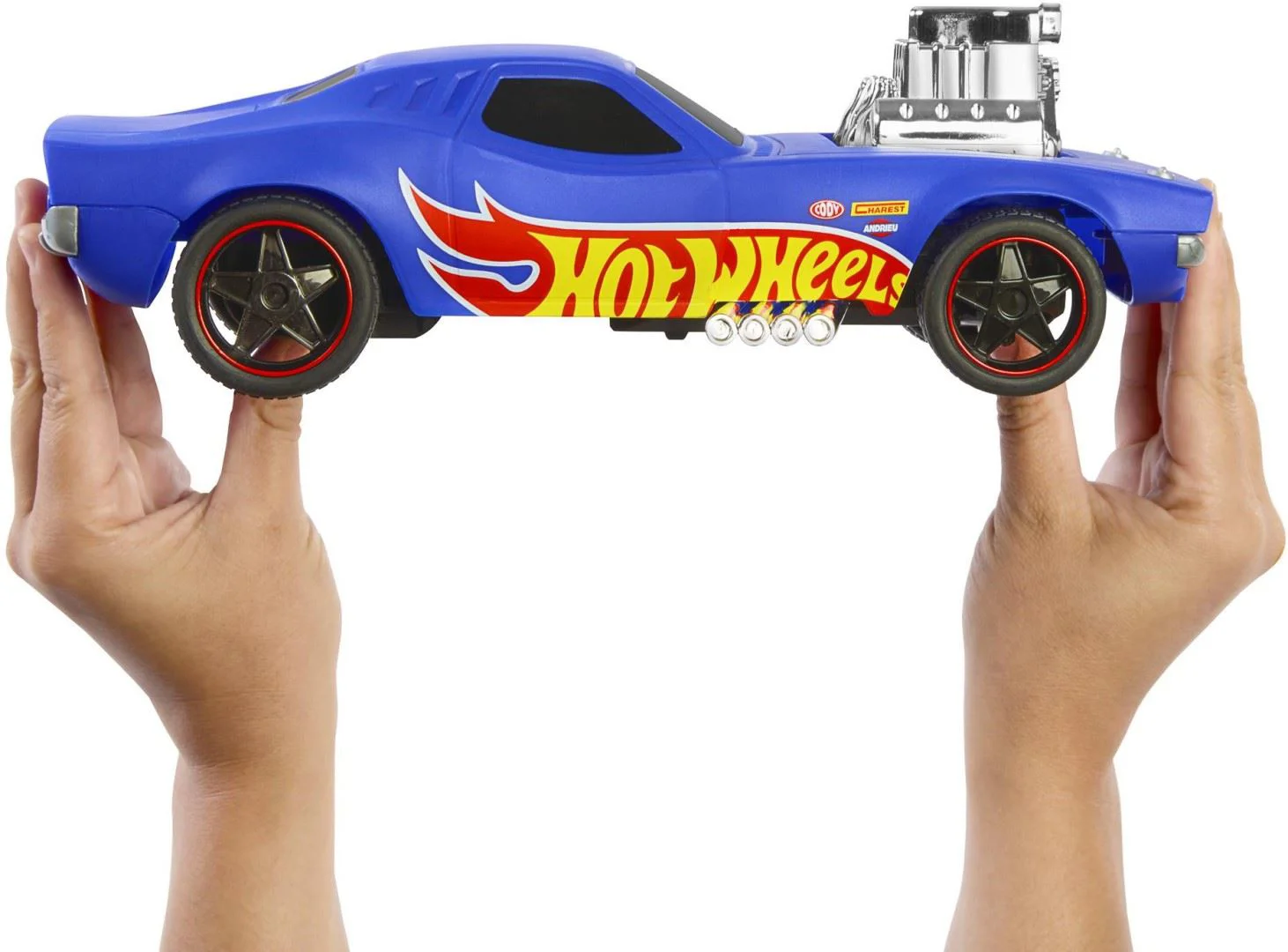 Masina cu telecomanda Hot Wheels Rodger Dodger 1:16 foto