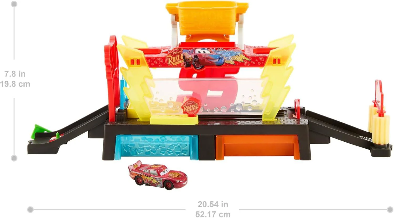 Set de joaca Hot Wheels "Spalatorie auto"cu Fulger McQueen foto