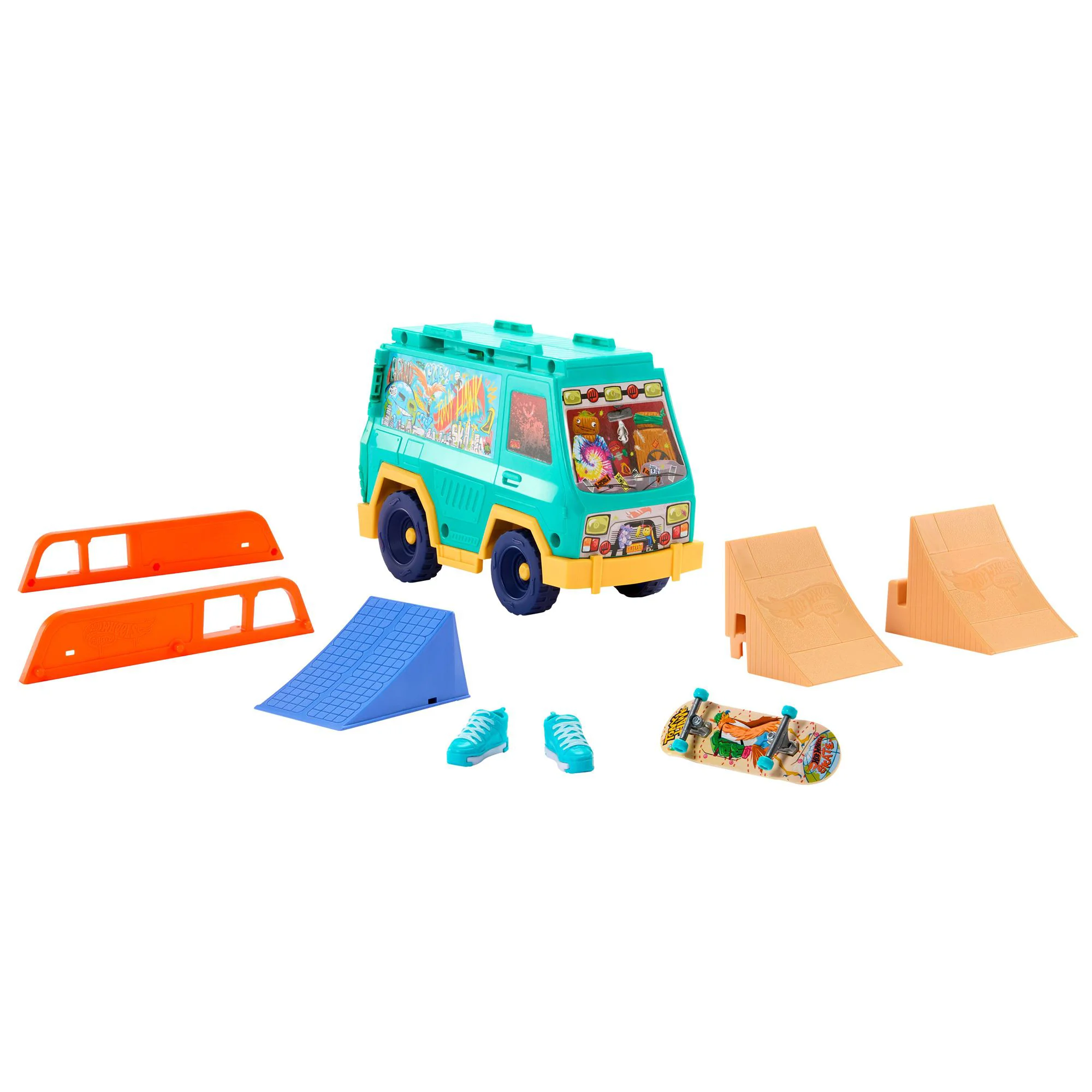 Set de joaca Hot Wheels Fingerboard Tony Hawk Skate Van foto
