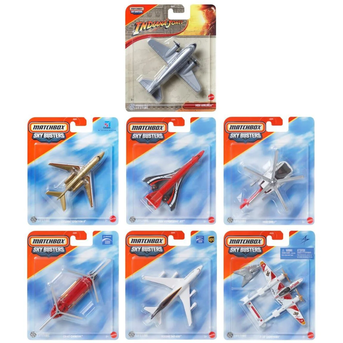 Tehnica aeronautica Hot Wheels Skybusters, 1:64 foto