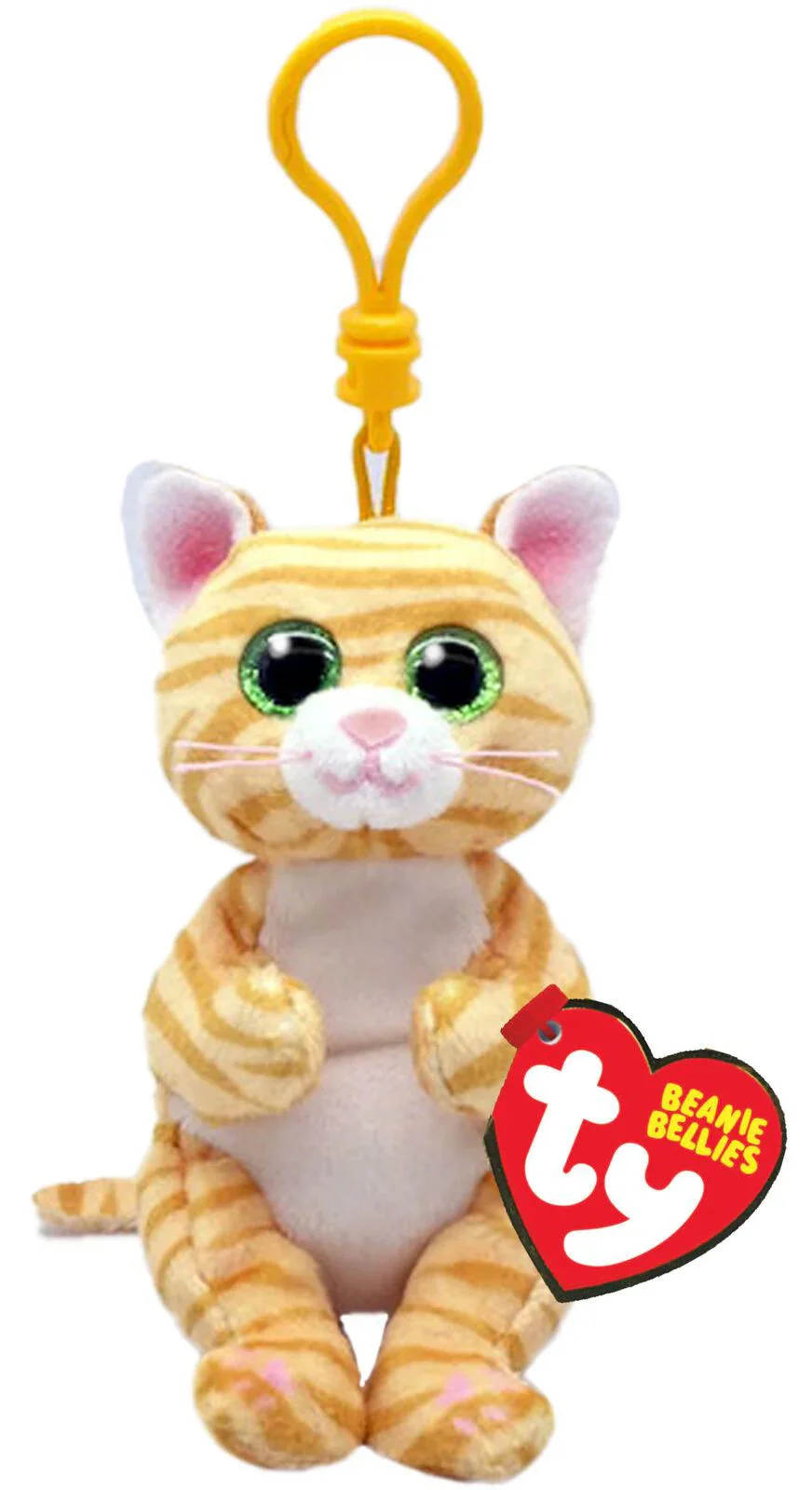 Breloc TY Beanie babies Pisica Mango, 12 cm foto