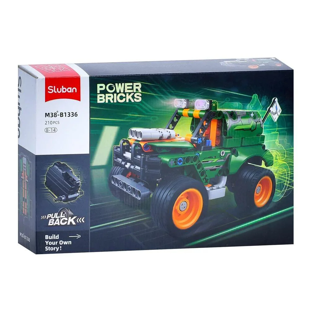 Set de constructie Sluban Masina SUV, 210 piese foto