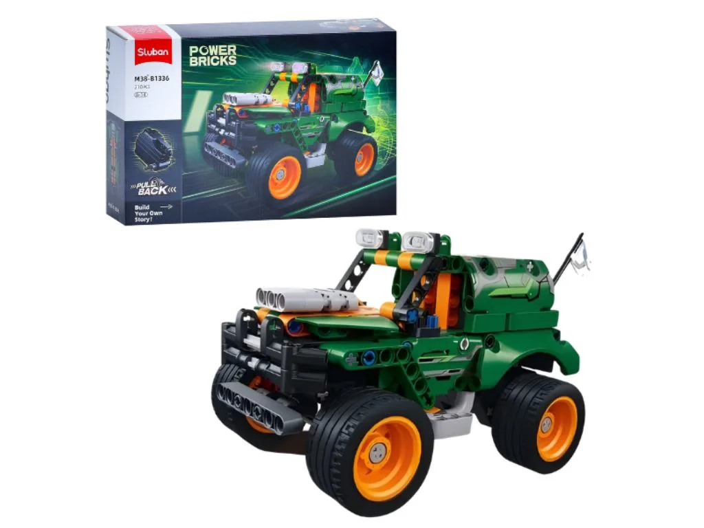 Set de constructie Sluban Masina SUV, 210 piese foto