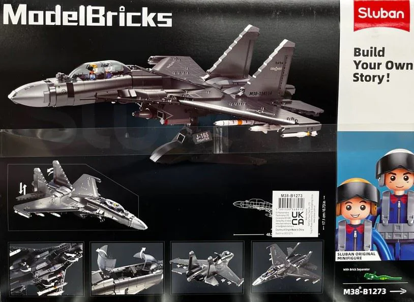 Конструктор Sluban Авианосец J16 – 1041 деталь, масштаб 1:44 foto