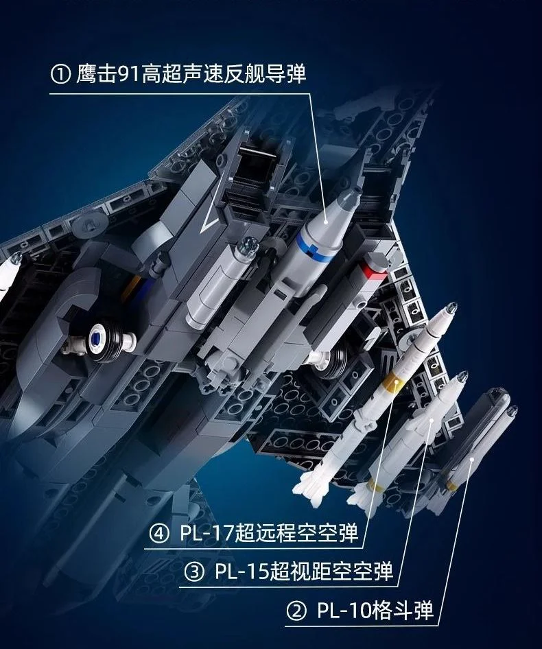 Конструктор Sluban Авианосец J16 – 1041 деталь, масштаб 1:44 foto