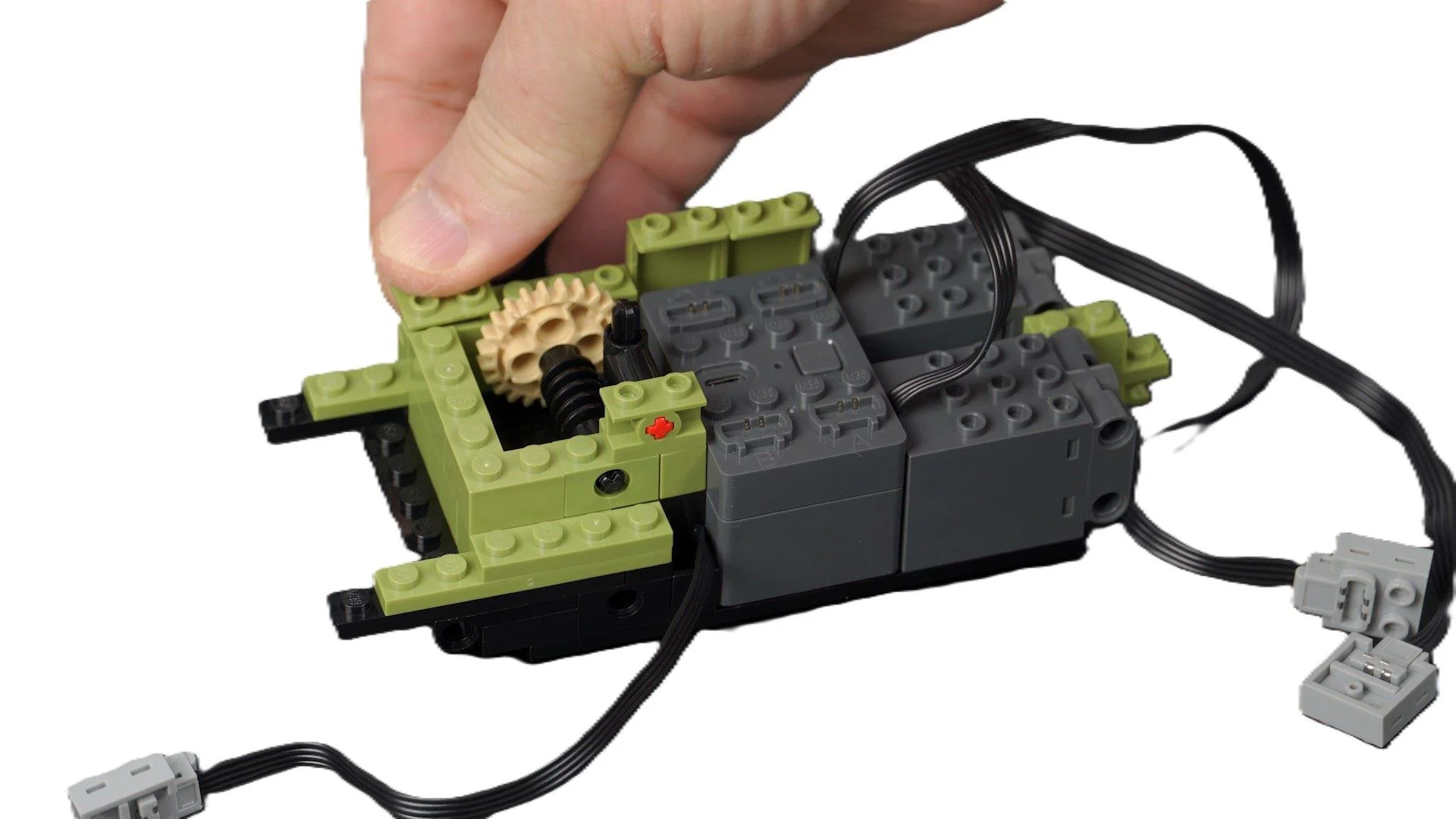 Set de constructie Sluban cu telecomanda Tanc Т-34, scara 1:35, 873 piese foto
