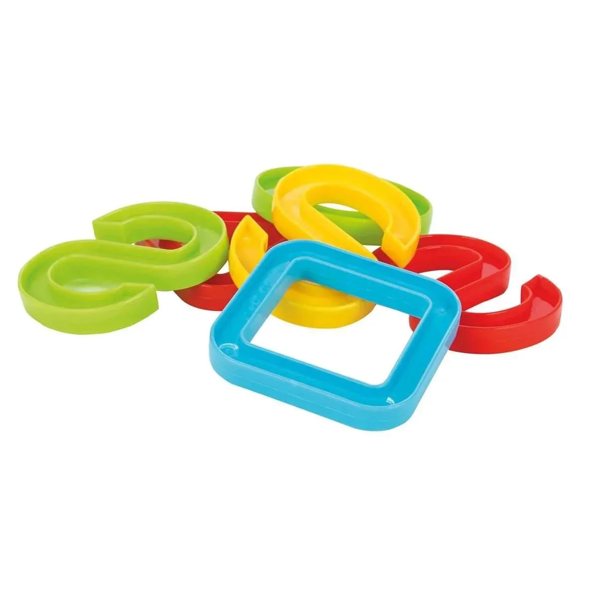 Joc educativ Pilasn Forme Geometrice, 18 piese foto