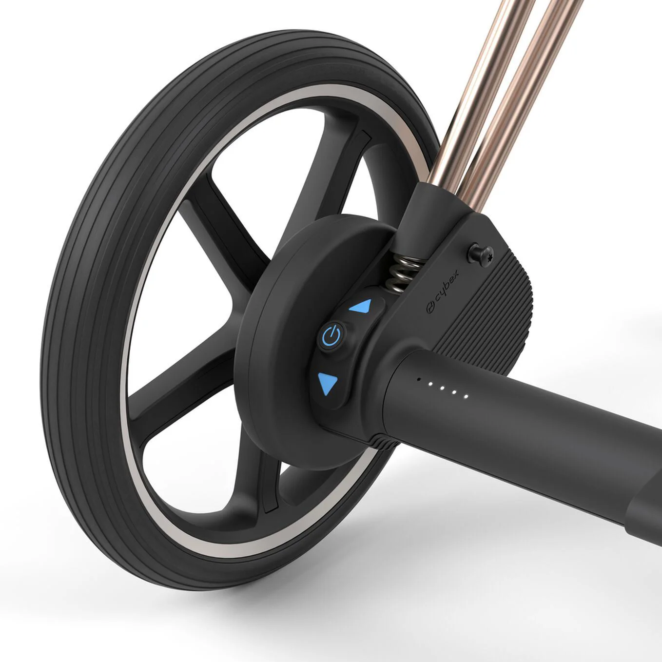 Cadru pentru carucior Cybex e-Priam RBA Chrome Black Chrome foto