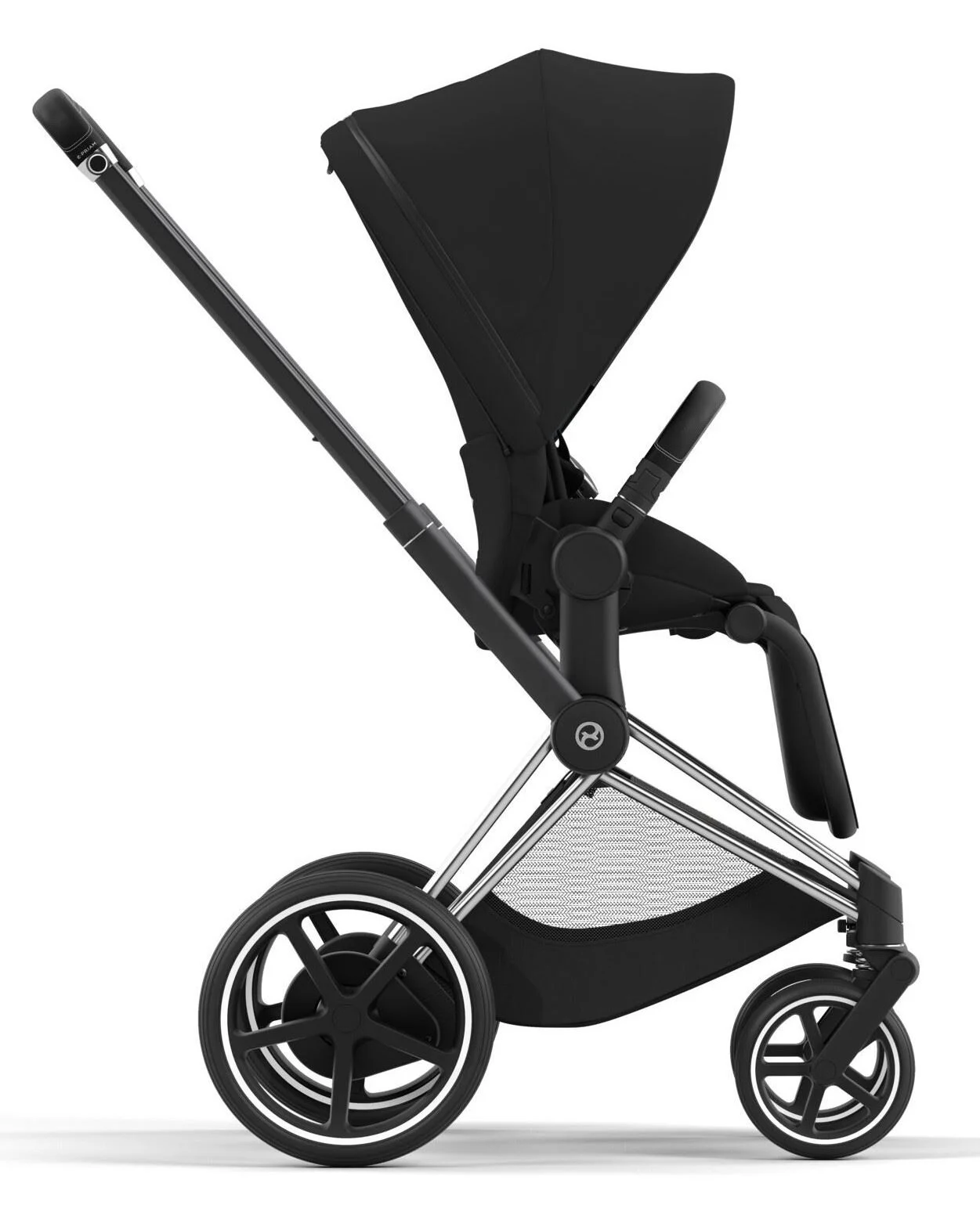 Cadru pentru carucior Cybex e-Priam RBA Chrome Black Chrome foto