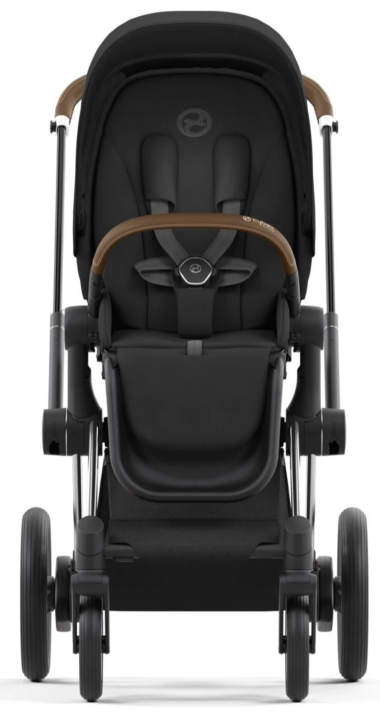 Cadru pentru carucior Cybex e-Priam RBA Chrome Brown Chrome foto