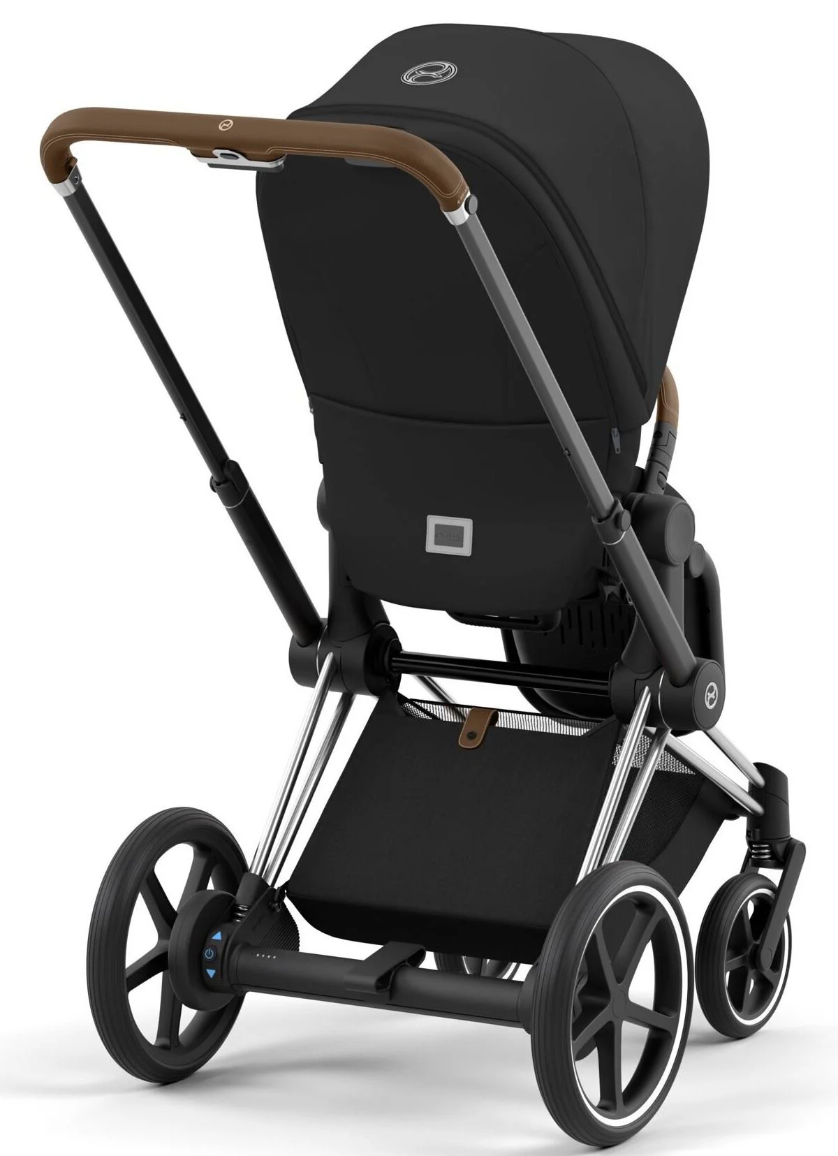 Cadru pentru carucior Cybex e-Priam RBA Chrome Brown Chrome foto
