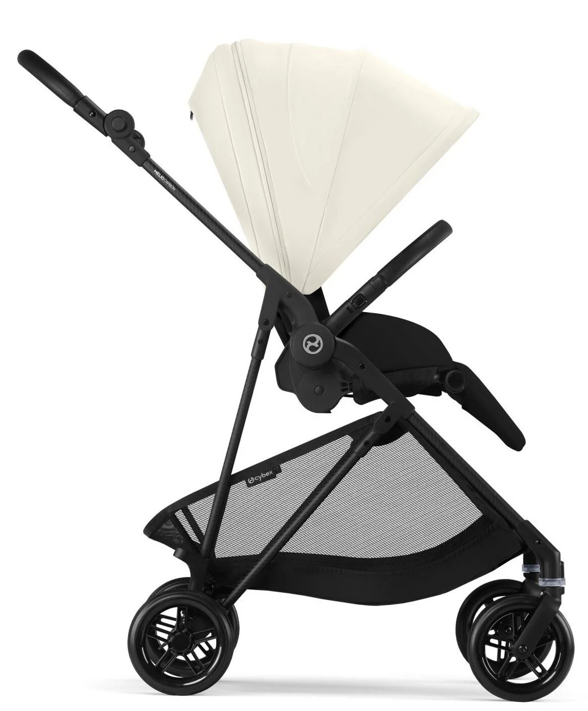 Carucior Cybex Melio Carbon B Canvas White foto