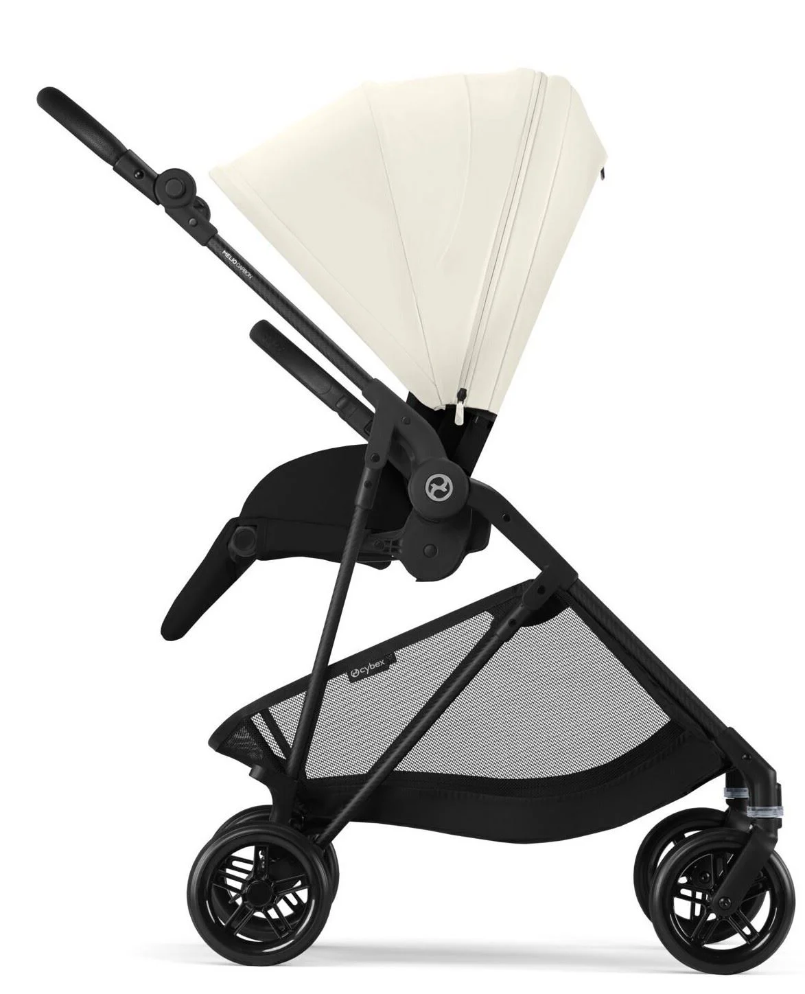 Carucior Cybex Melio Carbon B Canvas White foto