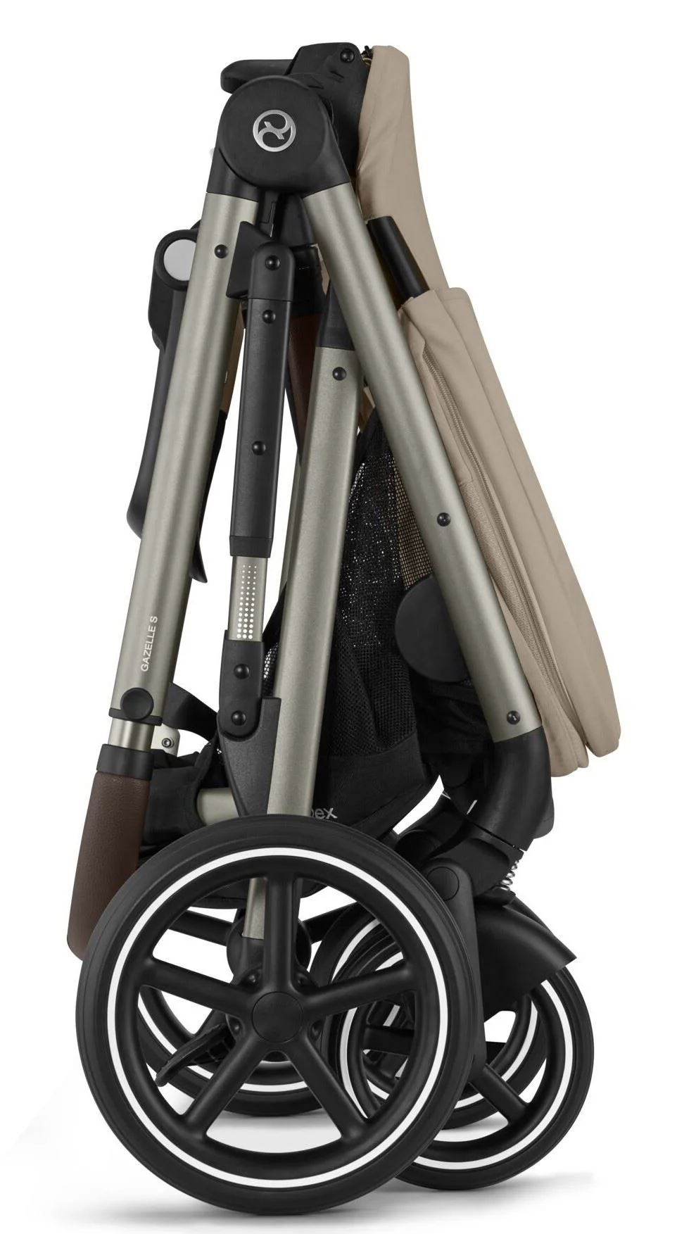 Двойная коляска Cybex Gazelle S TPE BP Almond Beige foto