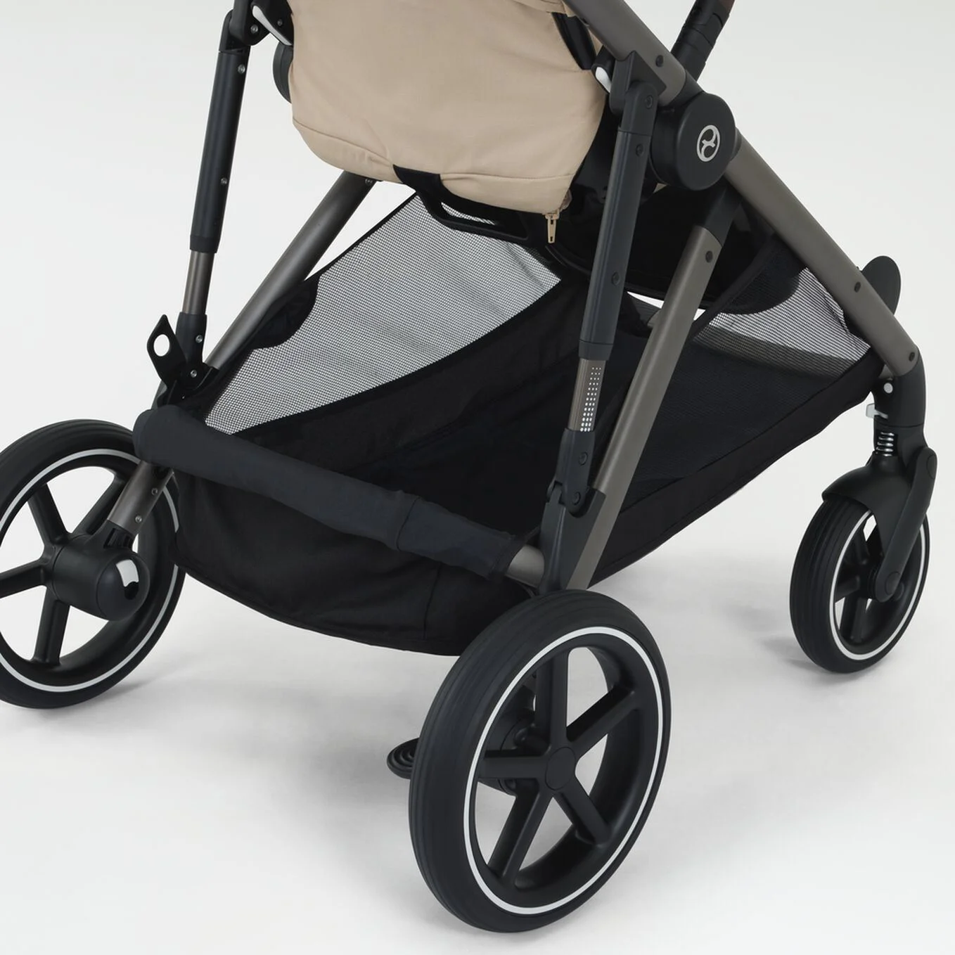Двойная коляска Cybex Gazelle S TPE BP Almond Beige foto