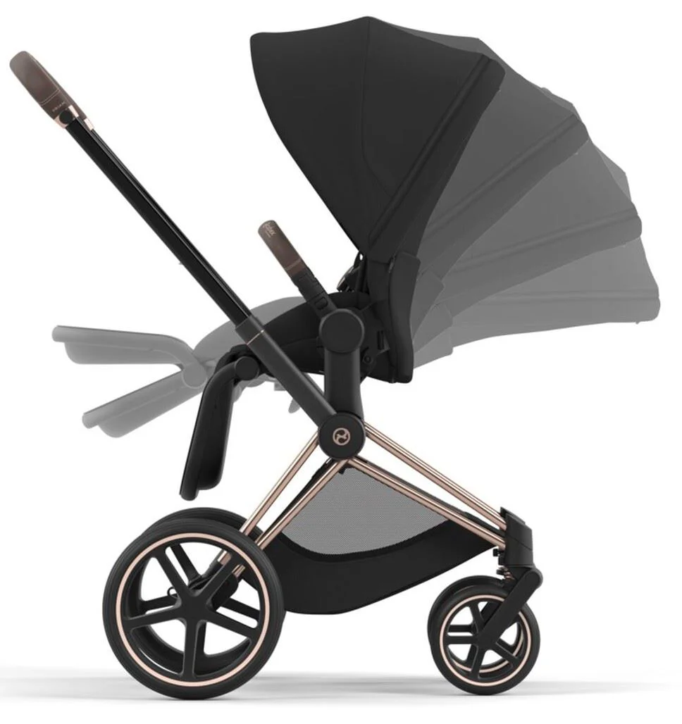 Carucior Cybex Priam JS RBAS Wings Black foto