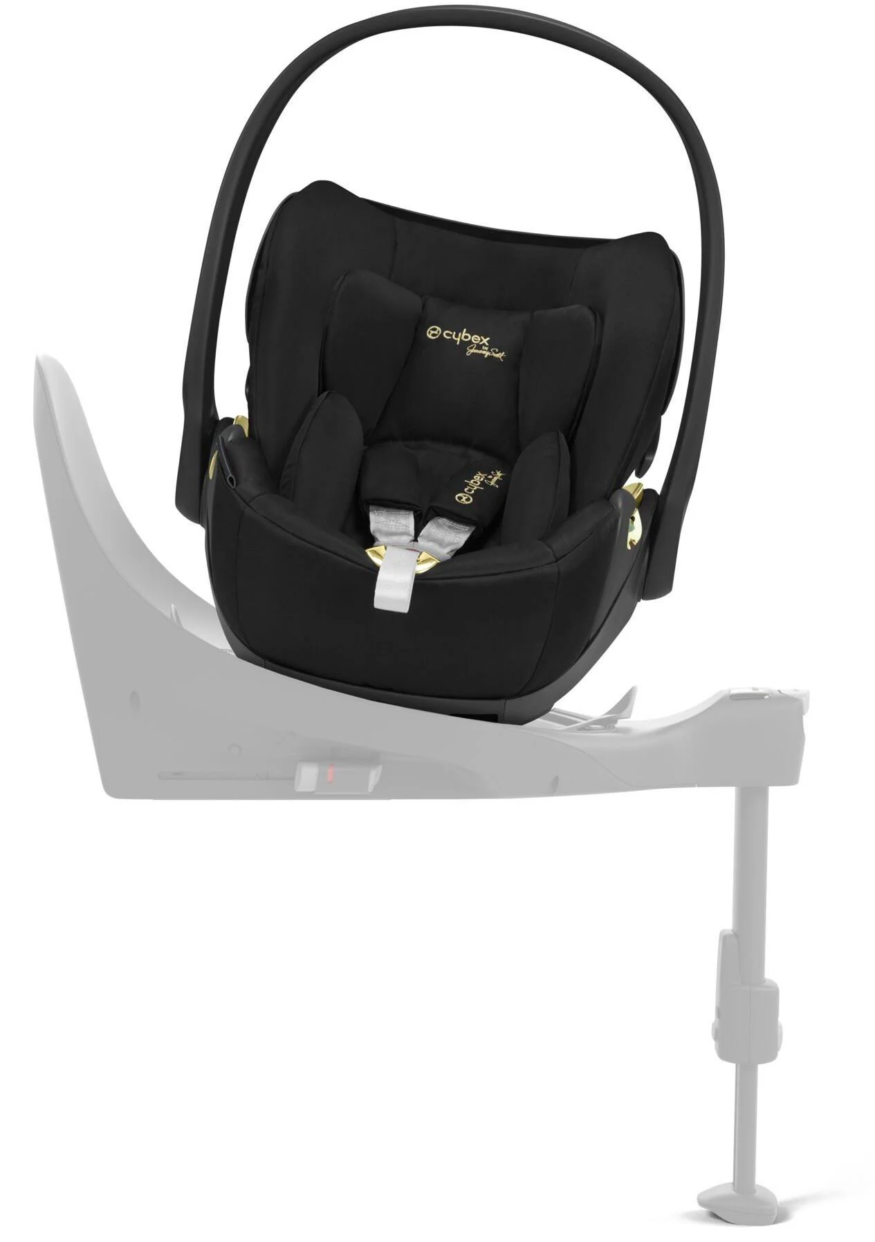 Автолюлька i-Size Cybex Cloud T i-Size JS Wings Black, 45-87 см foto