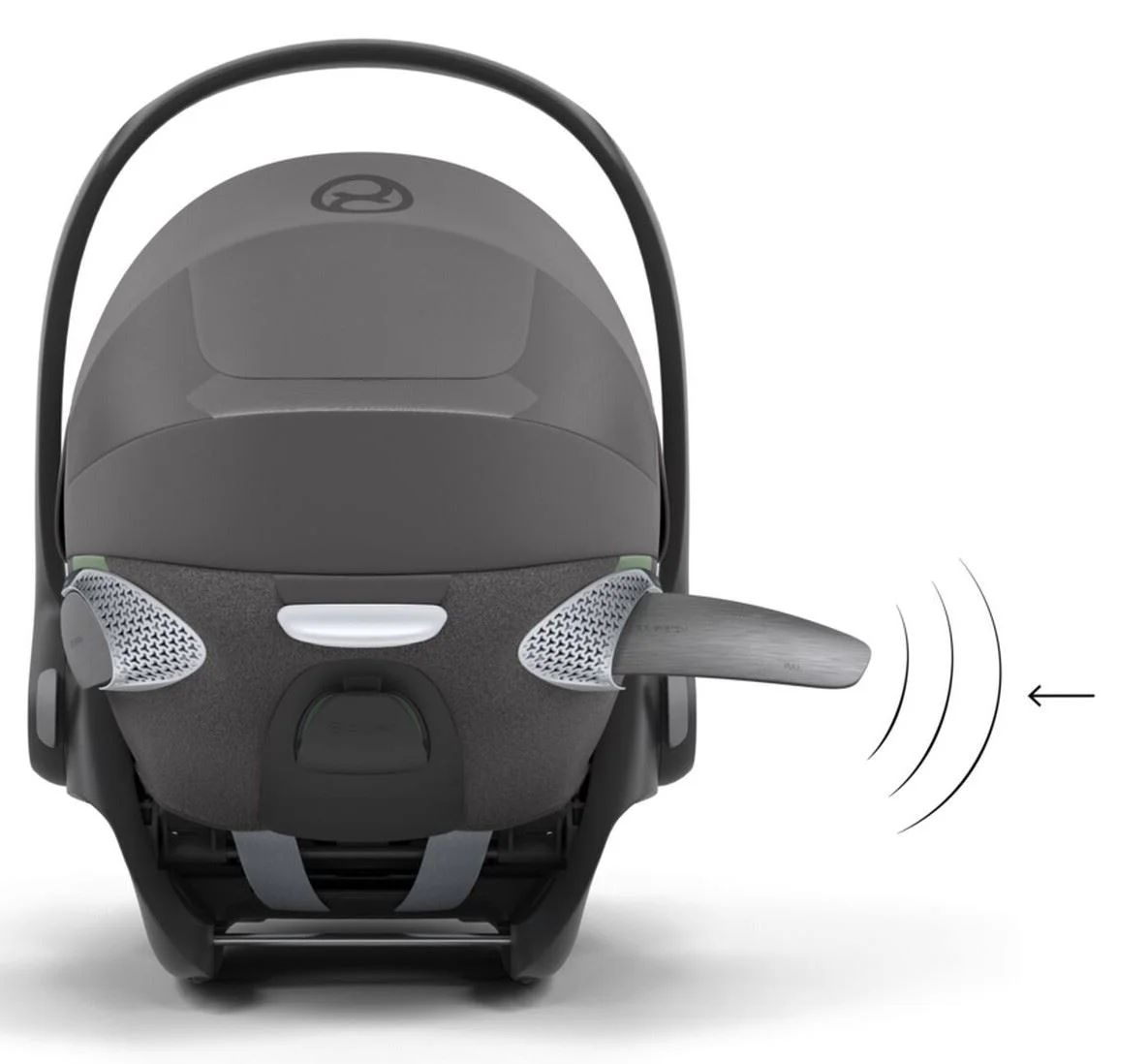 Автолюлька i-Size Cybex Cloud T i-Size JS Wings Black, 45-87 см foto