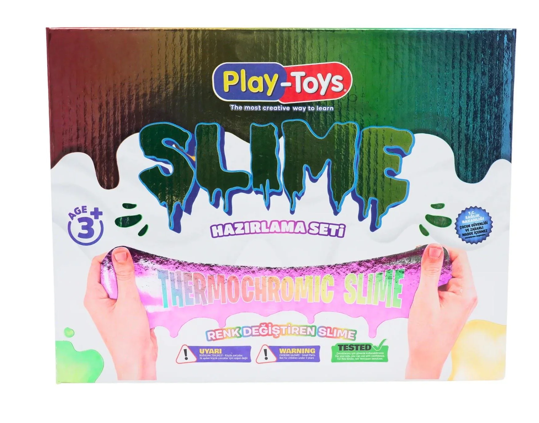 Set creativ DIY Play Toys Slime Termocromic foto