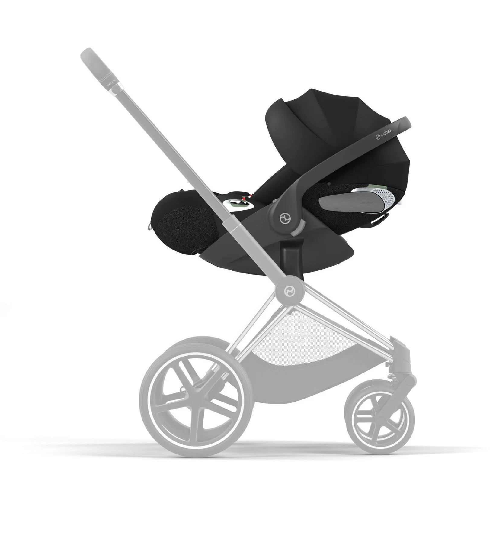 Автолюлька Cybex Cloud T i-Size Sepia Black, 45-87 см foto