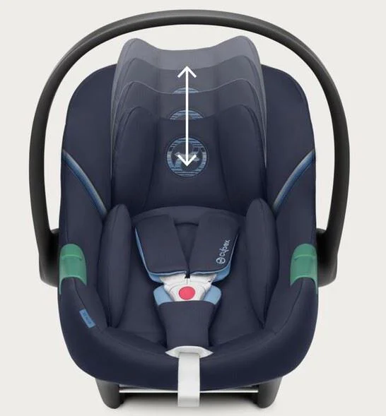 Scoica auto Cybex Aton S2 i-Size Lava Grey Mid Grey, 0-13 kg foto