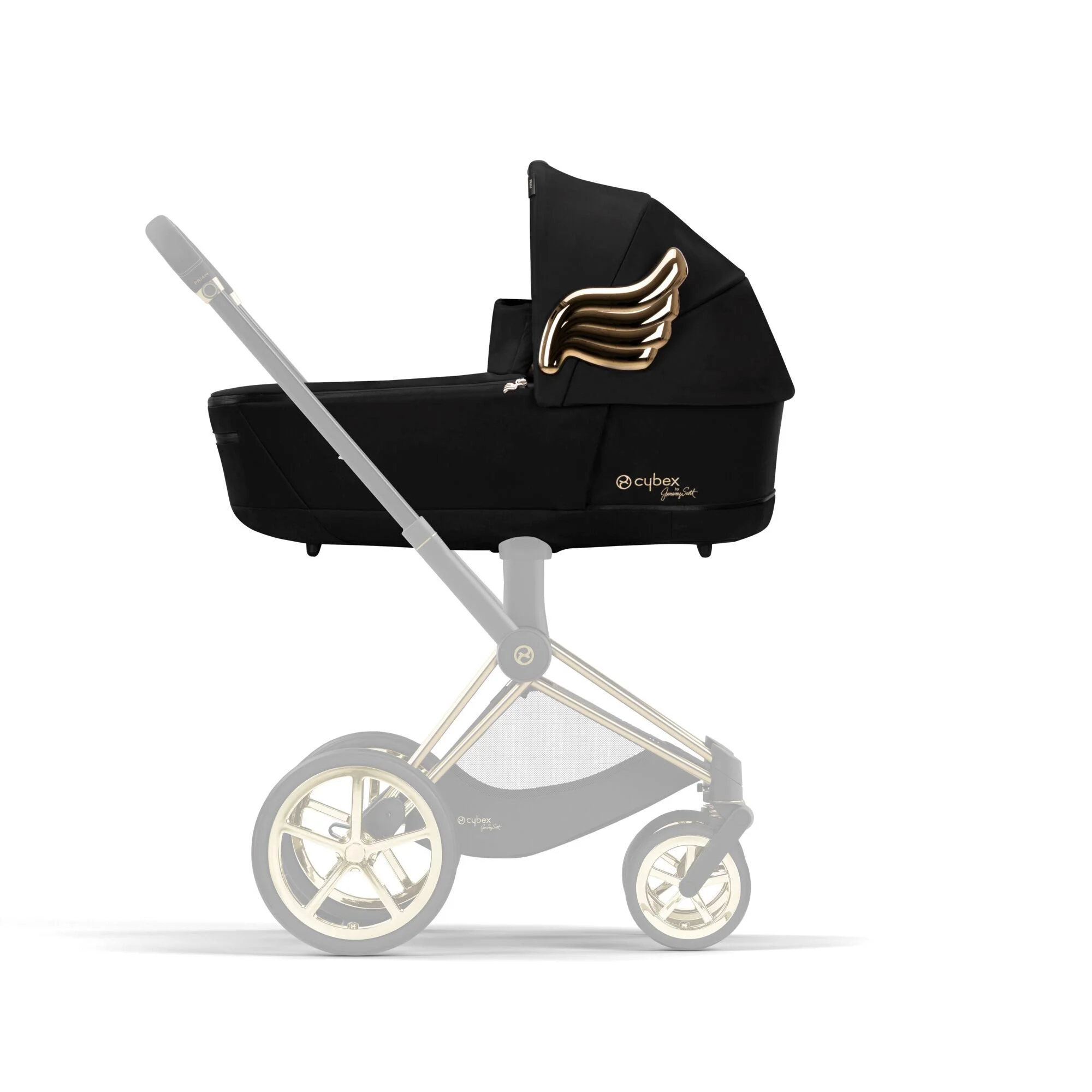 Landou pentru carucior Cybex Priam Lux Wings R Black foto