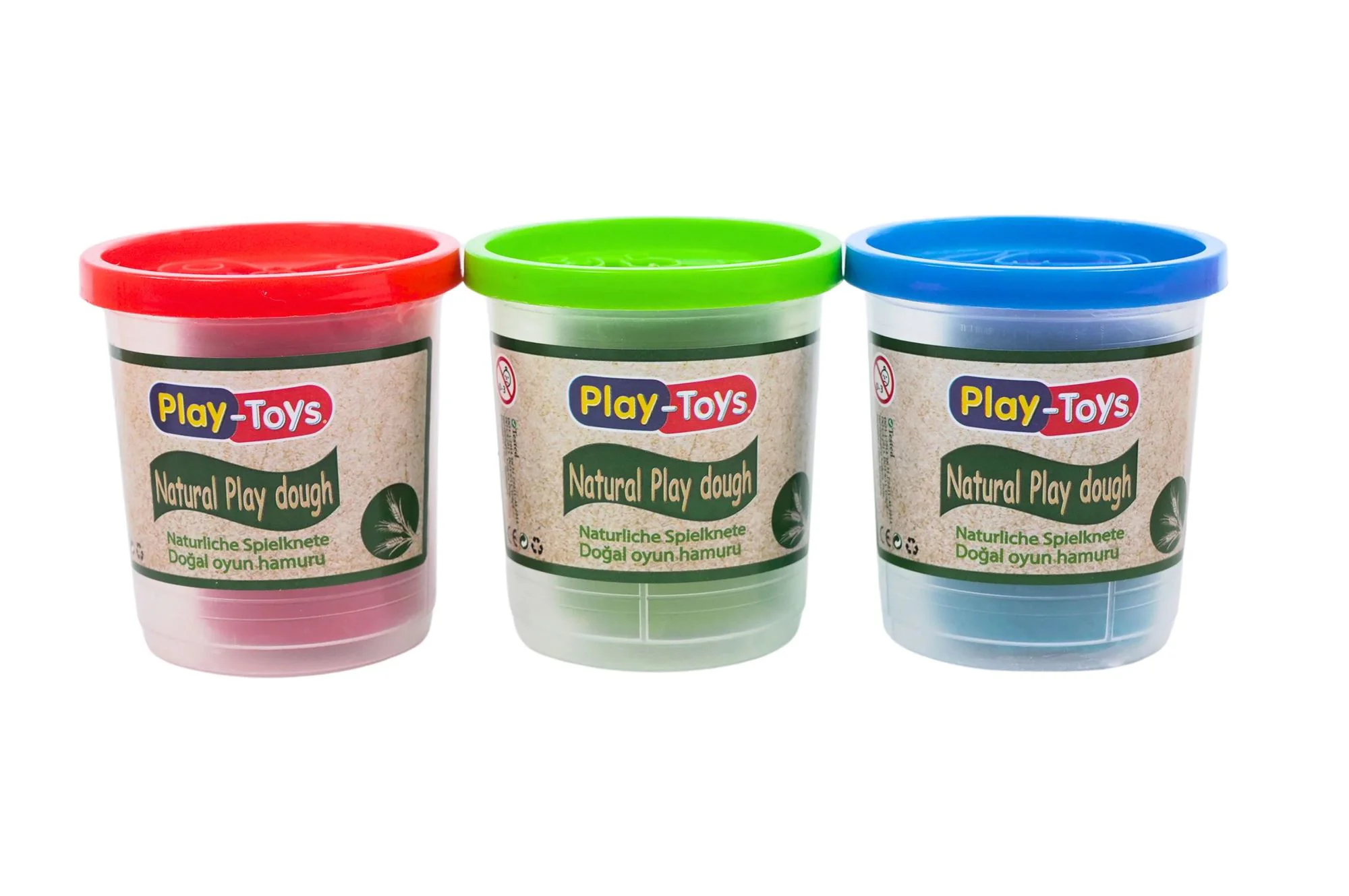 Набор натурального пластилина Play Toys, 300 г foto
