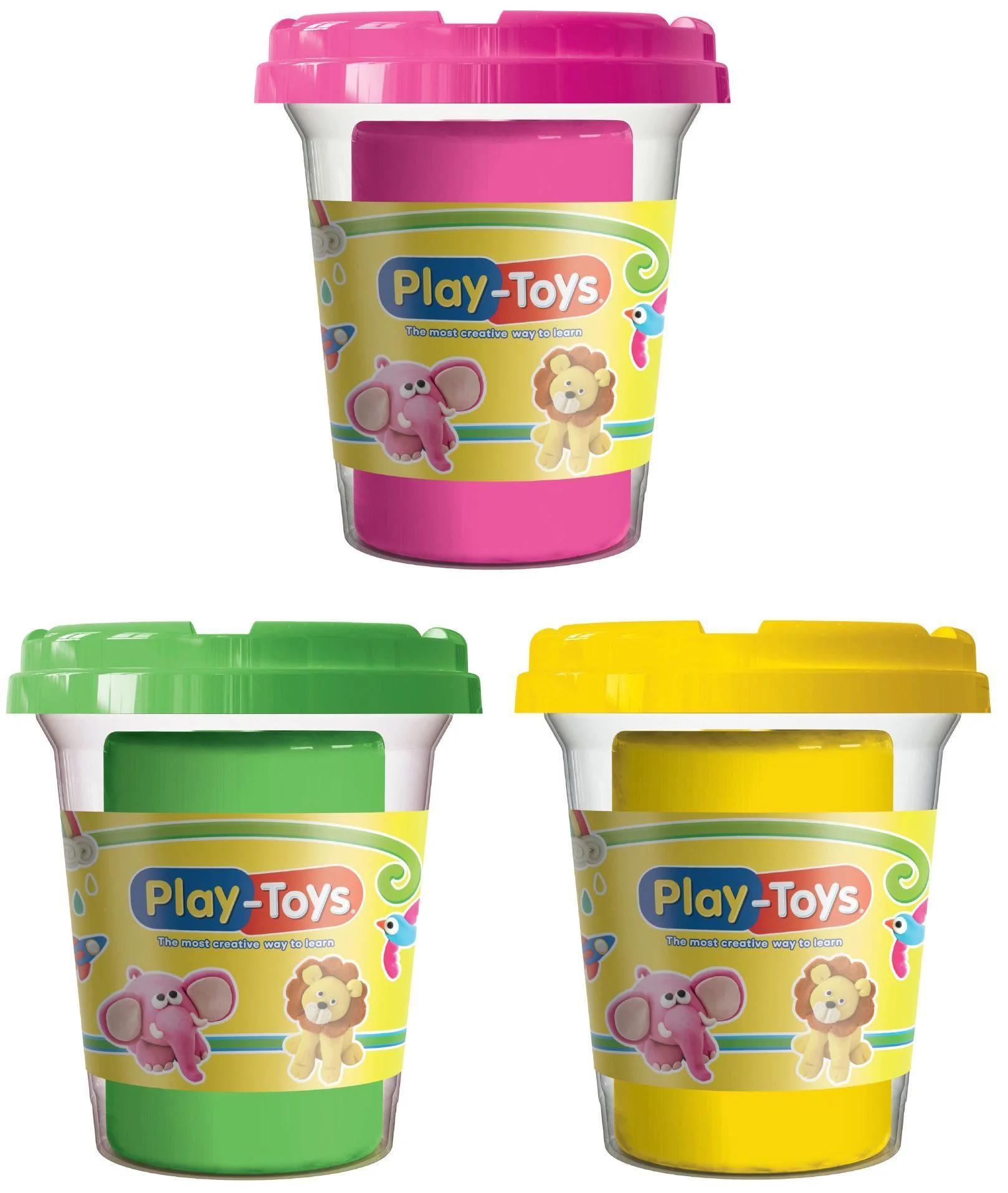 Пластилин Play Toys, 100 г. foto