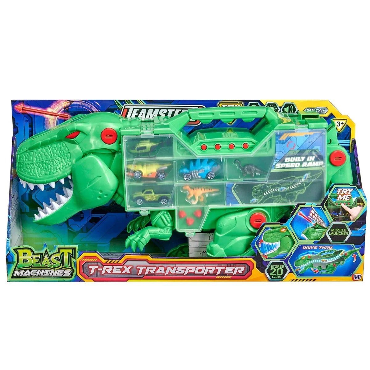 Transportatorul HTI Teamsterz Beast Machines T-Rex foto