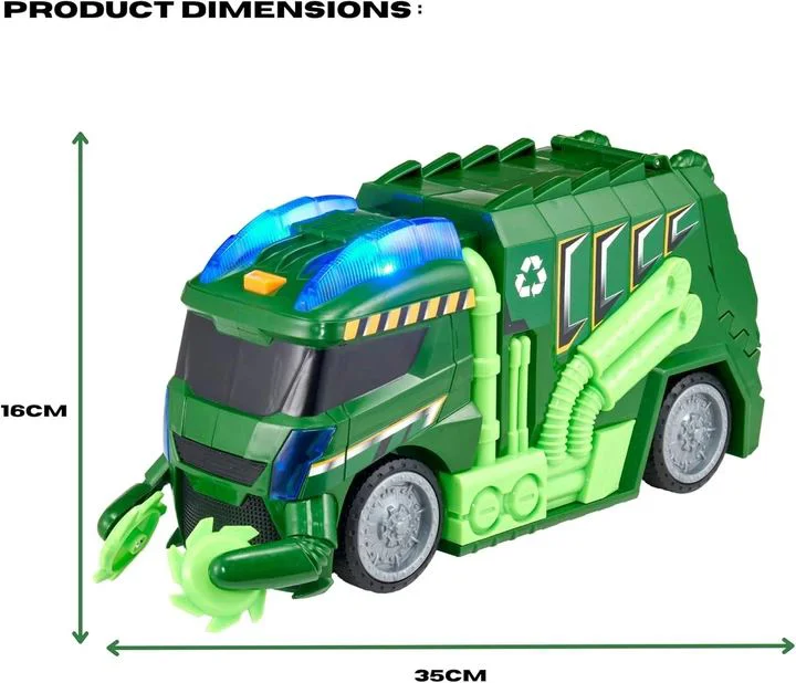 Camion de gunoi HTI Teamsterz, cu lumina si sunete foto