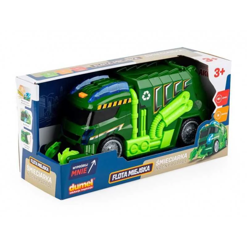 Camion de gunoi HTI Teamsterz, cu lumina si sunete foto