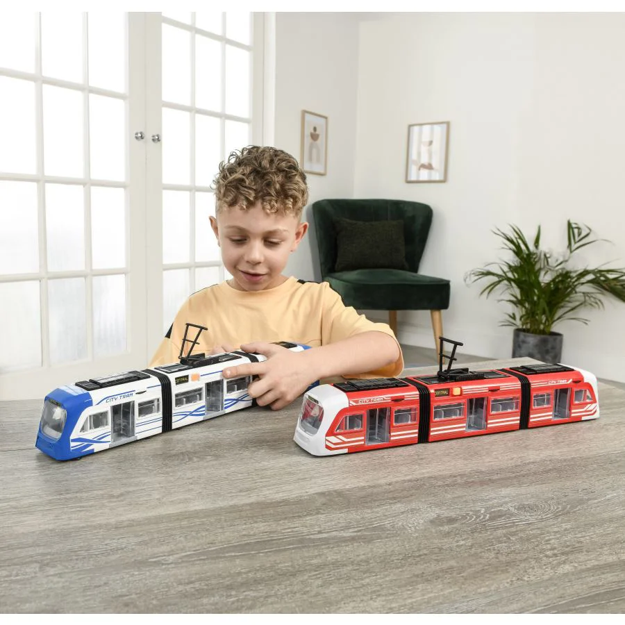 Tramvai urban HTI Teamsterz cu lumini si sunete foto