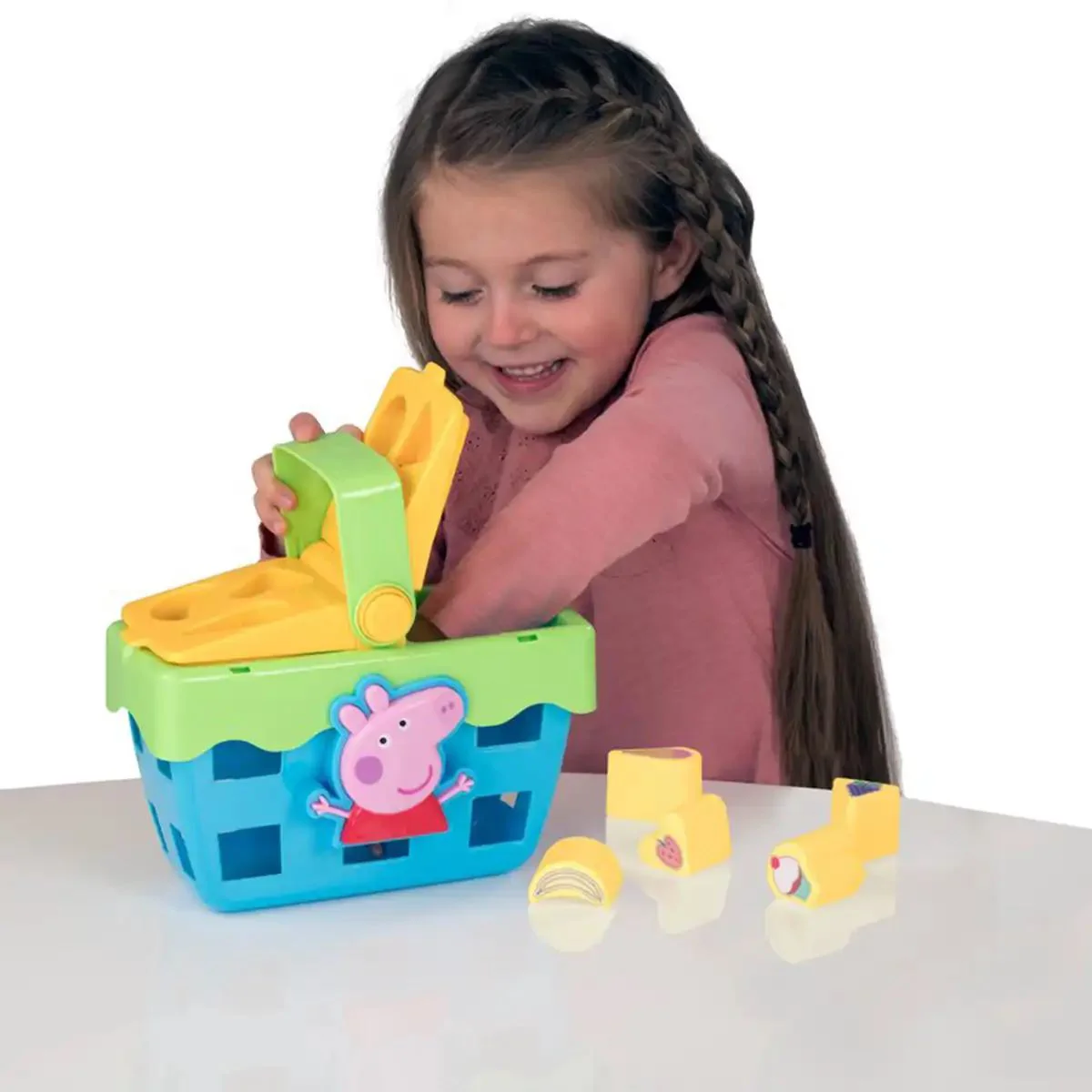 Корзина-сортер HTI Peppa Pig с интерактивной кнопкой foto