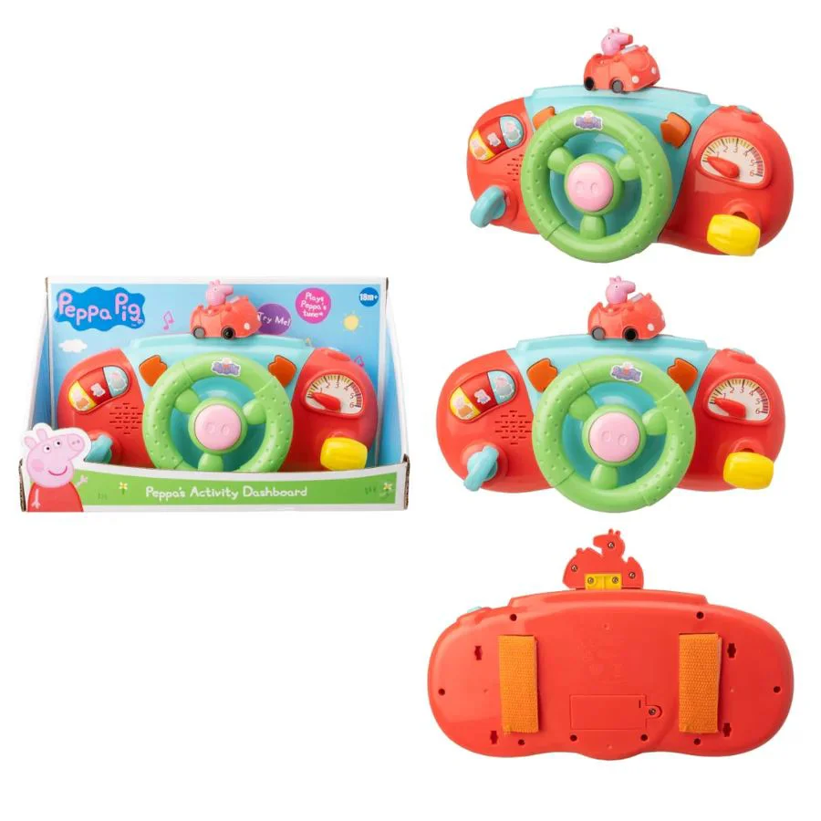 Bordul interactiv al soferului HTI Peppa Pig foto