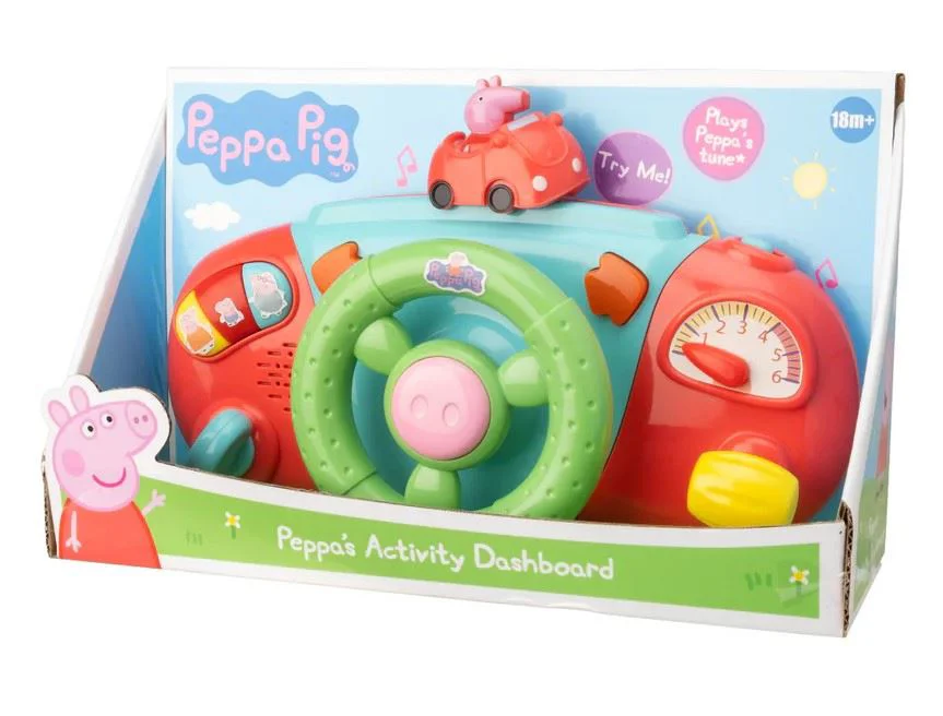 Bordul interactiv al soferului HTI Peppa Pig foto
