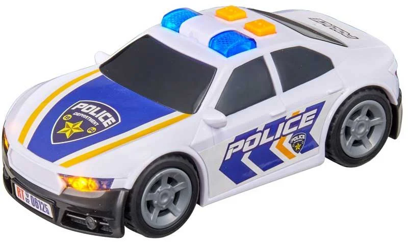 Masinuta de politie HTI Teamsterz cu lumina si sunet, (in ass.) foto