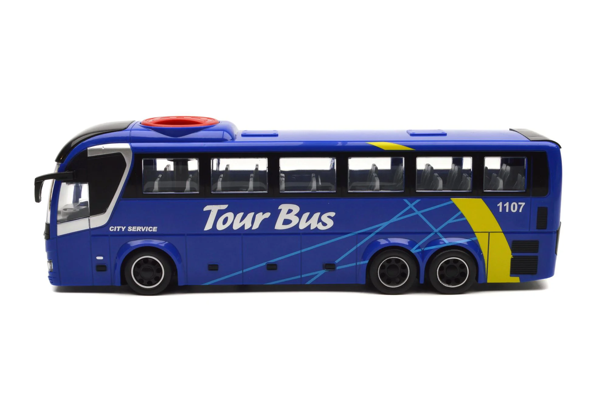 Autobuz cu inertie Wenyi Turistic cu lumina si sunete foto
