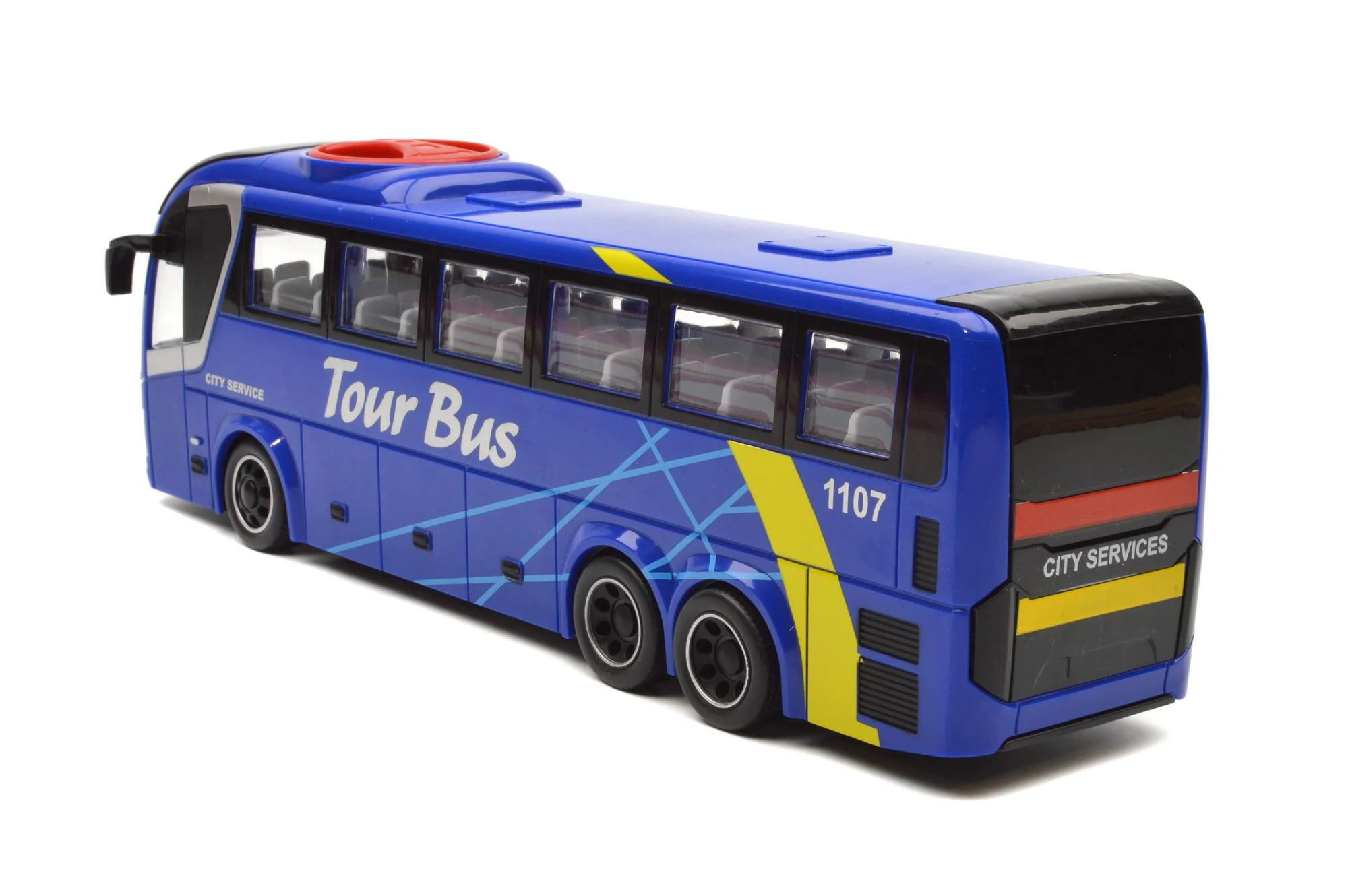 Autobuz cu inertie Wenyi Turistic cu lumina si sunete foto