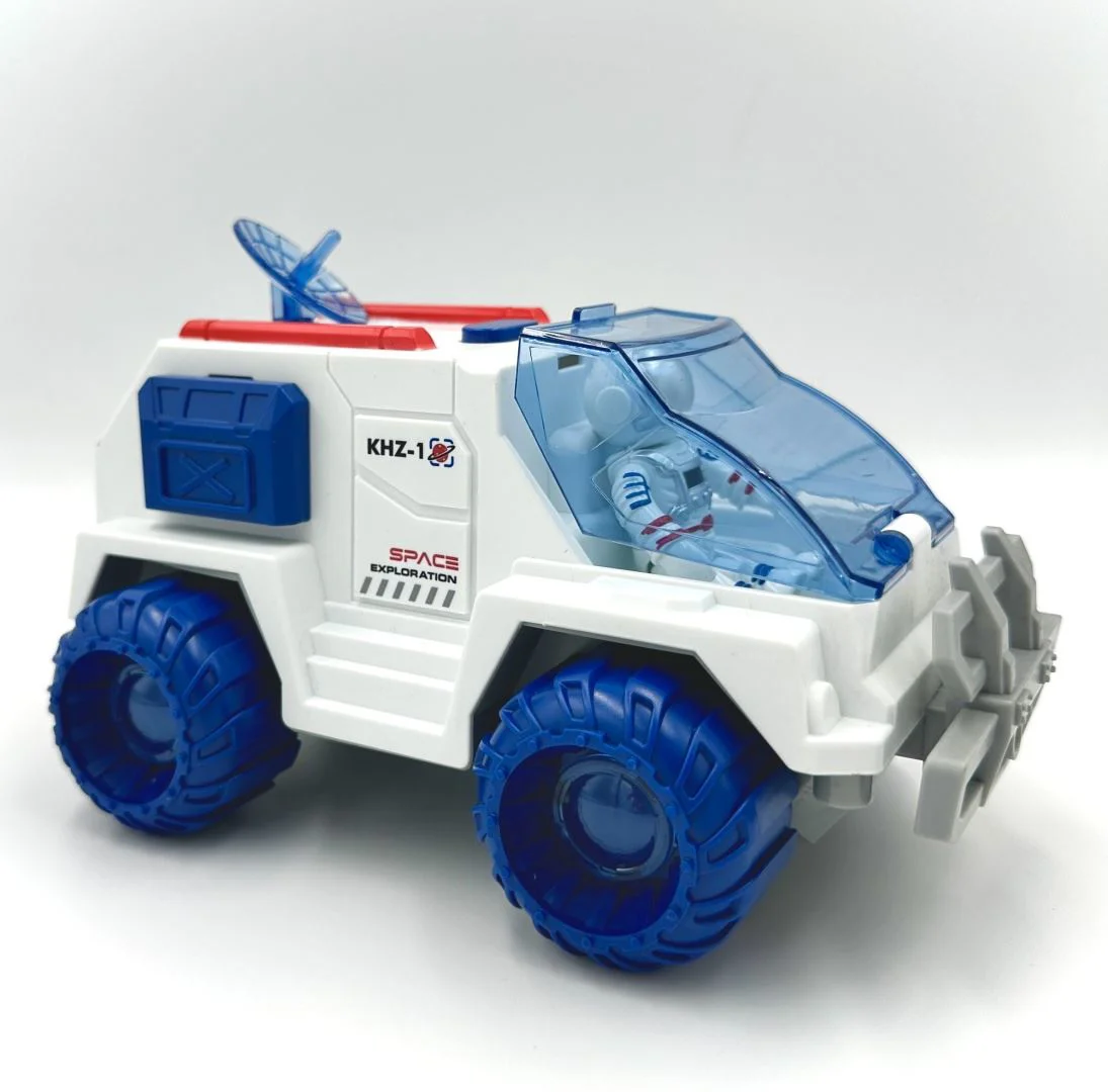 Set de joaca Wenyi	Vehicul spatial cu inertie si figurina astronaut (sunet/lumina) foto
