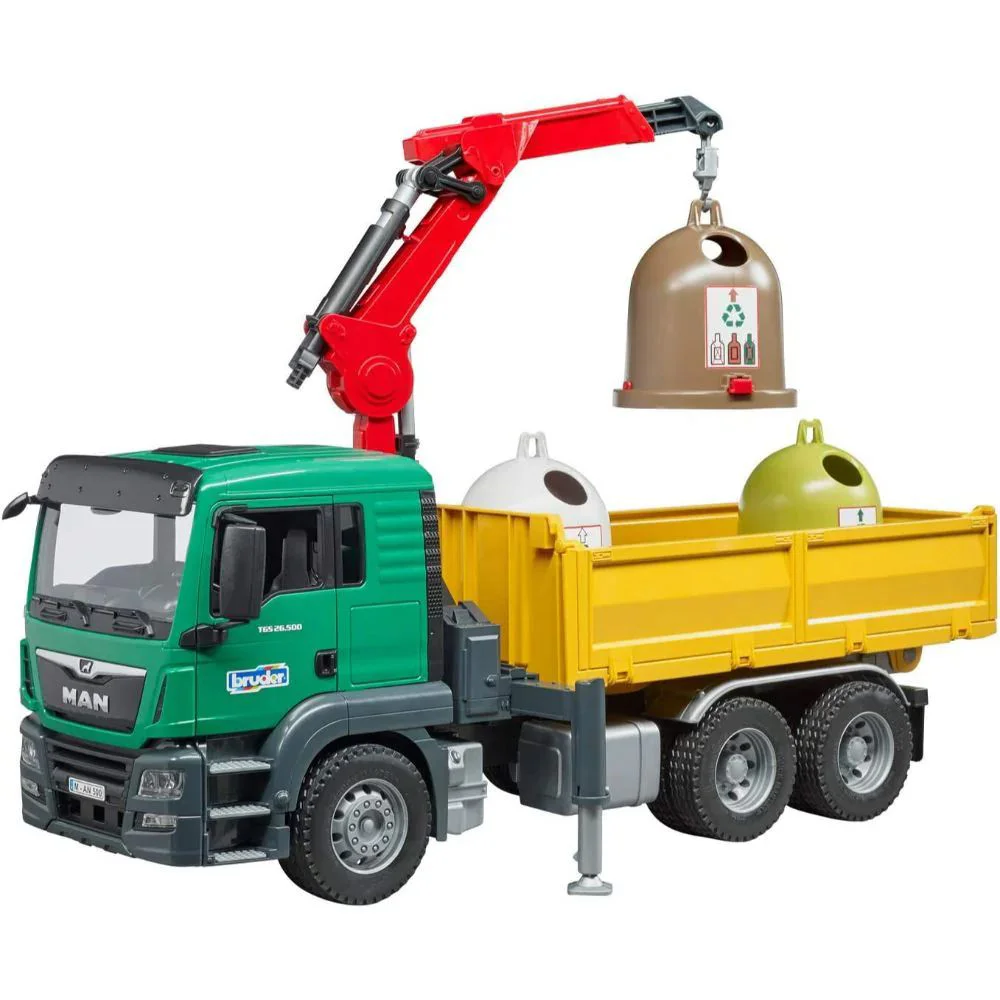 Camion utilitar cu inertie Wenyi cu lumini si sunete, 1:10 foto